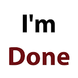 I'm Done Quotes icon