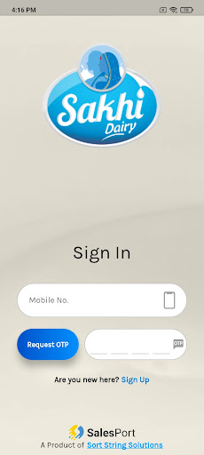Sakhi Dairy Screen 2