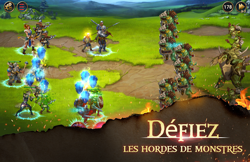 Télécharger Chaos Lord Stronghold Kingdom Guerre RPG médiévale APK MOD (Astuce) screenshots 3