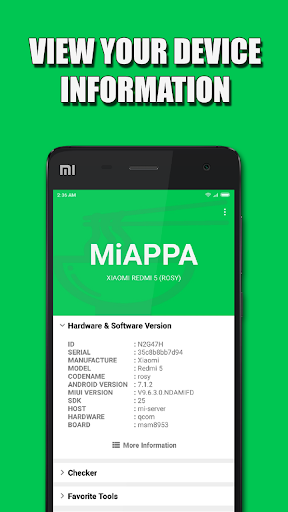 Android application MiAPPA - MIUI App Advanced screenshort