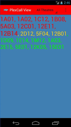 Android application PlexCall View screenshort