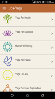 screenshot of Yoga tools from Sadhguru
