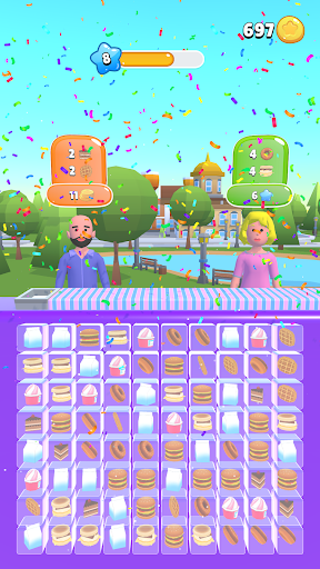 Android application Sweet Match 3D screenshort