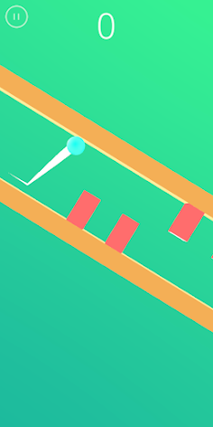 Minimalistic Spin Ball - Screenshot 2