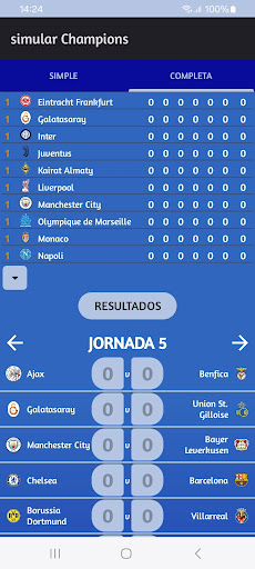 Simulador Champions screenshot 5
