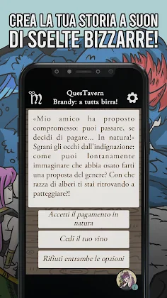 QuesTavern - Brandy: a tutta b - Screenshot 2