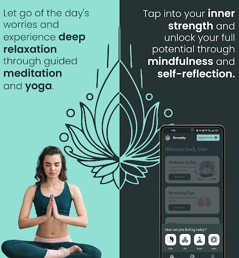 Serenity: Meditation and Yoga Screen 3