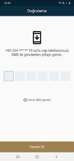 Renk Servis Connect Screen 2