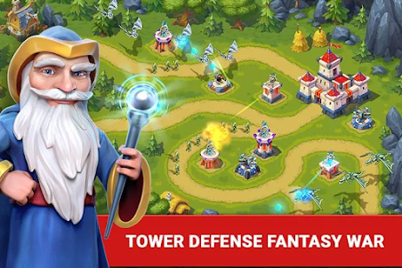 Toy Defense Fantasy — defesa de torre