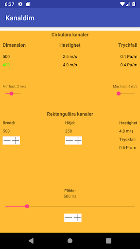 Android application Kanaldim screenshort