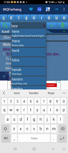 Kurdish Dictionary - WQFerheng