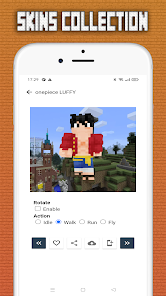 Imágen 4 One Pirate Piece Luffy Skins android