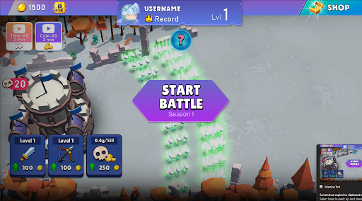 Android application Stick Fight 3D screenshort