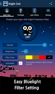 Night Owl-Bluelight Cut Filter 2.4.2 APK + Mod (Unlocked) for Android