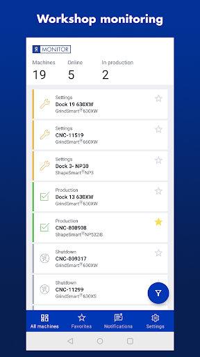 Android application RMonitor screenshort