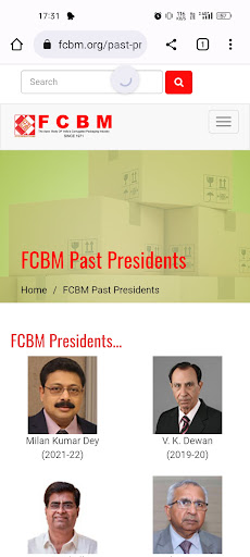 FCBM Mobile App Screen 2