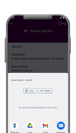 English-English Dictionary Screen 3