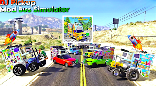 Mod bussid dj pickup simulator - Screenshot 2