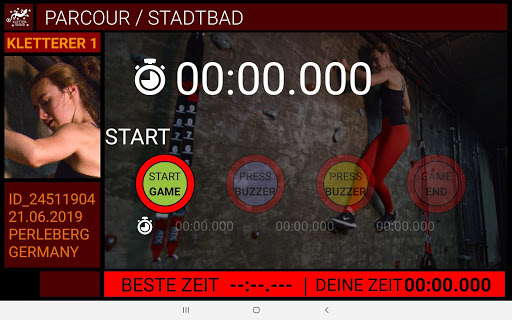 Android application Redtel Kletterwand screenshort