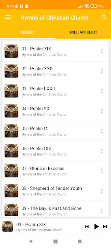Hymns of the Christian Church Screen 3