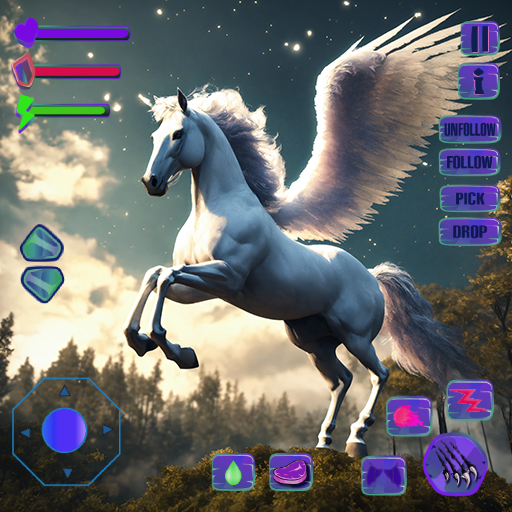 My Flying Unicorn Pony Game Laai af op Windows