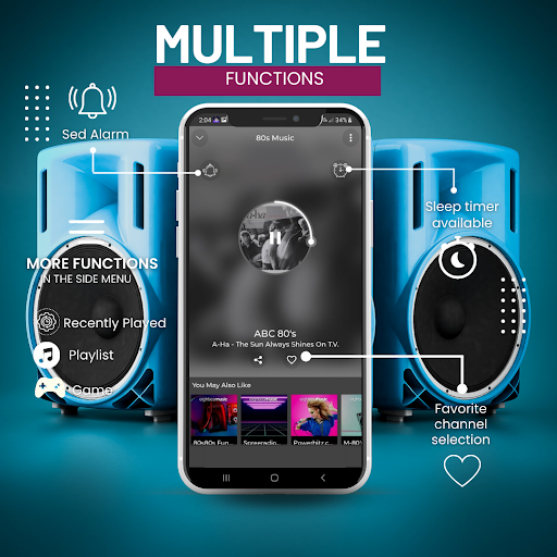 Screenshot of 80s Music App