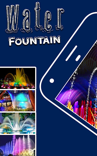 Android application Water fountain frames editor screenshort