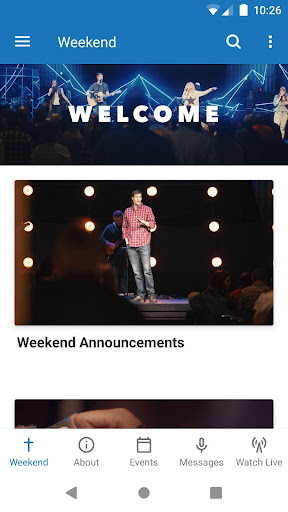 Android application Union Chapel Ministries screenshort