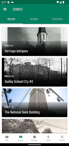 Screenshot of Tour the Historic Bluegras‪s‬