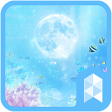Moon and Under the Sea Widgetpack Launcher theme icon