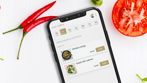 My Compass Food Screen 2