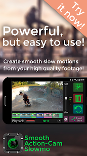 Download Smooth Action Cam Slowmo v1.6.7 (Unlimited Money) Free For Android 1