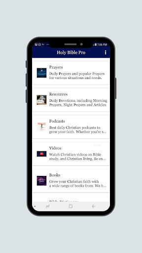 Holy Bible: With Study Tool Screen 3