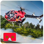 Cover Image of ダウンロード VR Helicopter Flight Simulator  APK