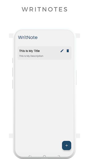 WritNotes Screen 3