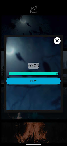 Sounds for Sleep - Zzzound Screen 2