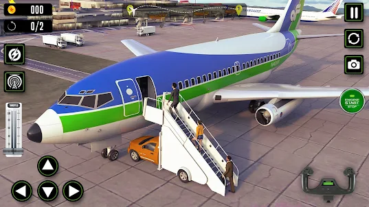 Airplane game sim flight 3D