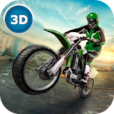 Rooftop Motorbike Stunt Ride icon