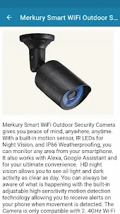 Merkury Smart Camera Guide