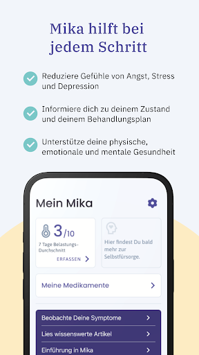 Krebs Therapie Assistent Mika Screen 2