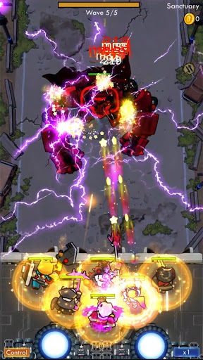 Cyber War: Idle Tower Defense Games  screenshots 5