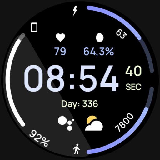 Awf Pulse: Wear OS Watch face Download on Windows