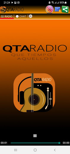Android application Que Tiempos Aquellos Radio screenshort