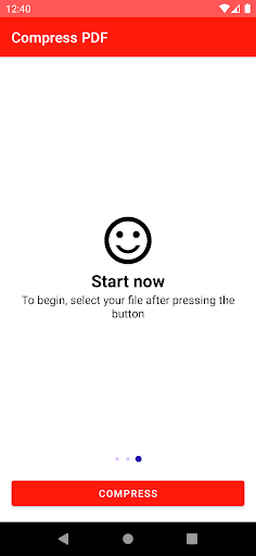 Android application PDF Compressor, Size Compress screenshort