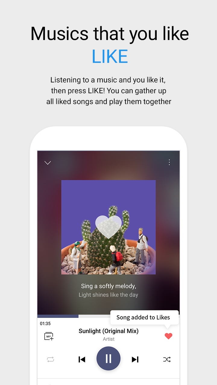 Android application ALSong - Music Player & Lyrics screenshort