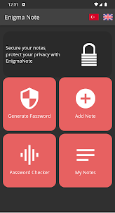 Enigma Note: Secure Your Notes