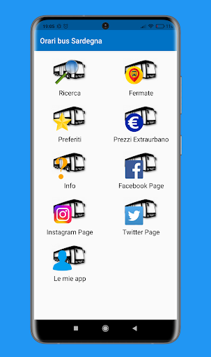 Android application Orari ARST Premium screenshort