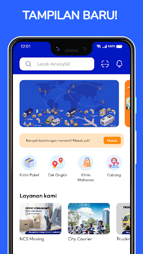 Android application My NCS - Kirim dalam Genggaman screenshort