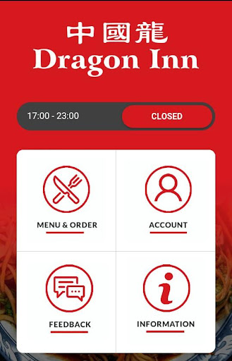 Android application Dragon Inn Takeaway screenshort