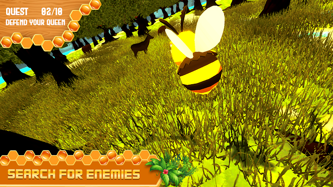 #4. Honey Bee Simulator (Android) By: Dragon Ash